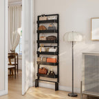 Behind Door Storage Organiser Rack 6 Tier Adjustable