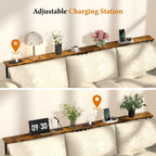 Behind Sofa Console Table with Power