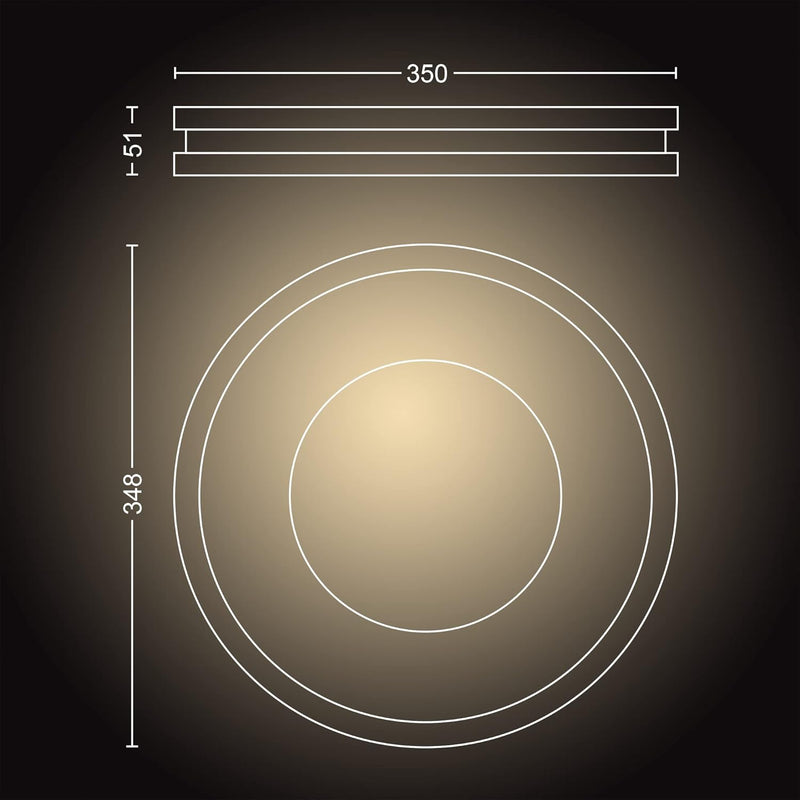 Being Ambiance Smart Ceiling with Dimmer Switch Included