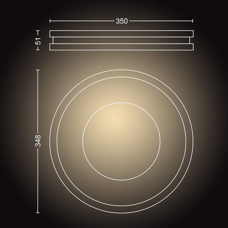 Being Ambiance Smart Ceiling with Dimmer Switch Included