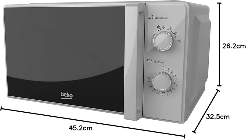 Solo Microwave Compact Design 20L Capacity 700W Power