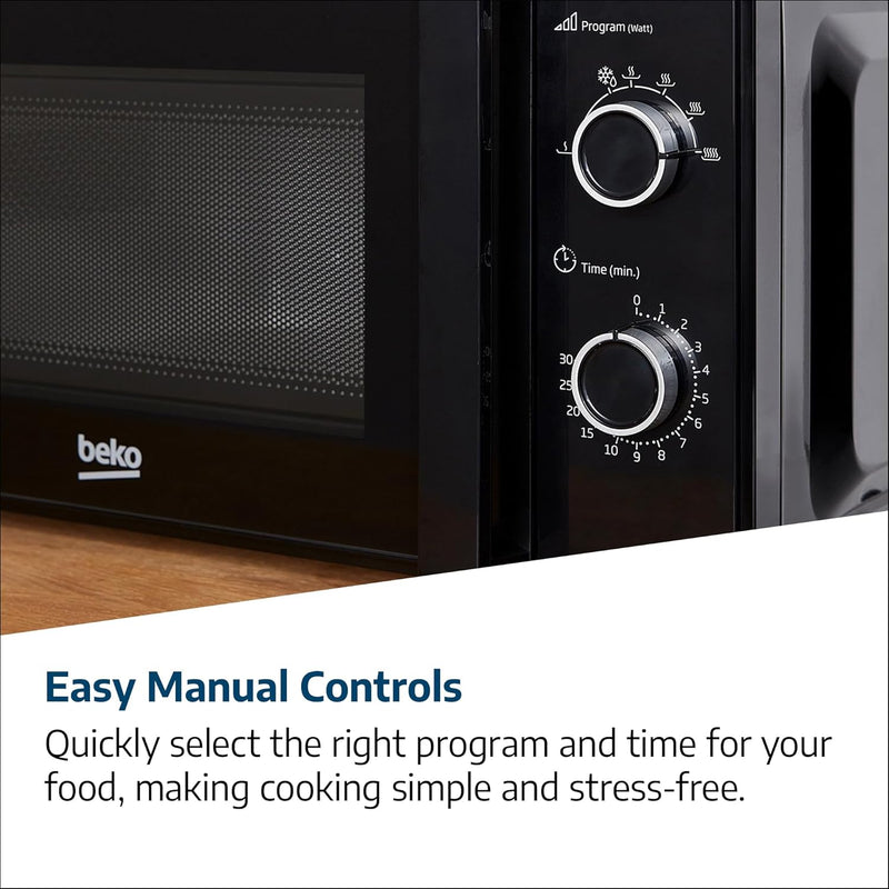 Solo Microwave Compact Design 20L Capacity 700W Power