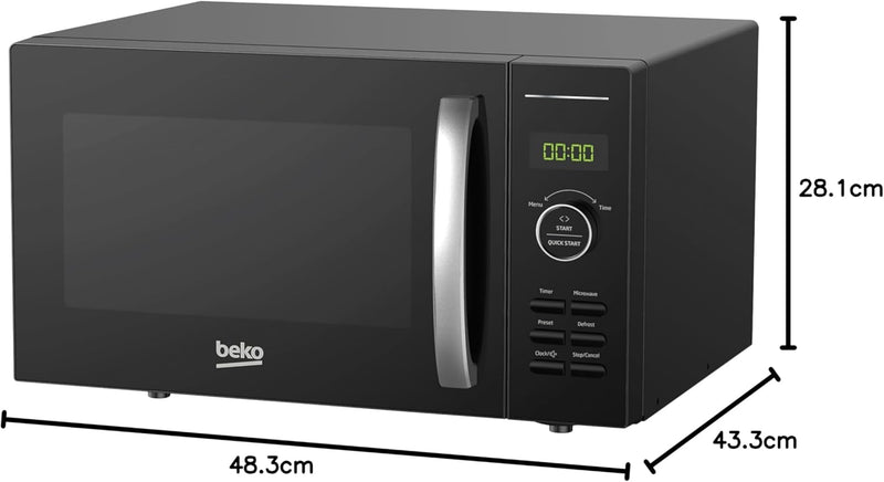 Solo Microwave Large 25L Capacity 900W Power Auto
