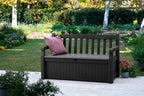 Bench 265L Outdoor 60% Recycled Garden Furniture Storage