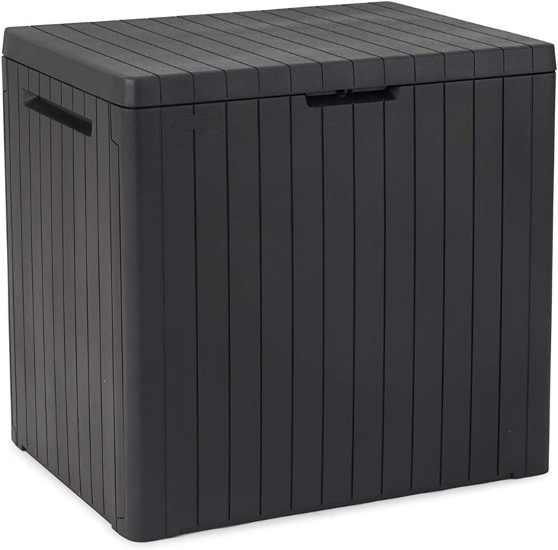 Bench Outdoor Storage Box Garden Furniture Graphite