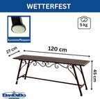 Bench Seat Cuccio-Xl B-120CM Garden Made From