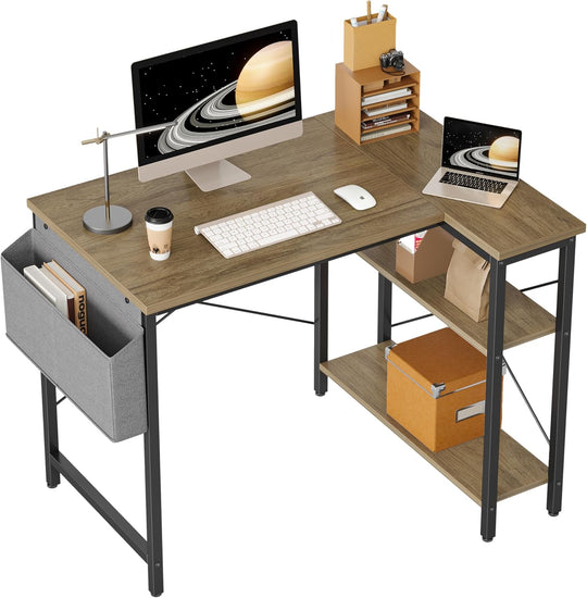 Bexevue L Shaped Corner Desk Study