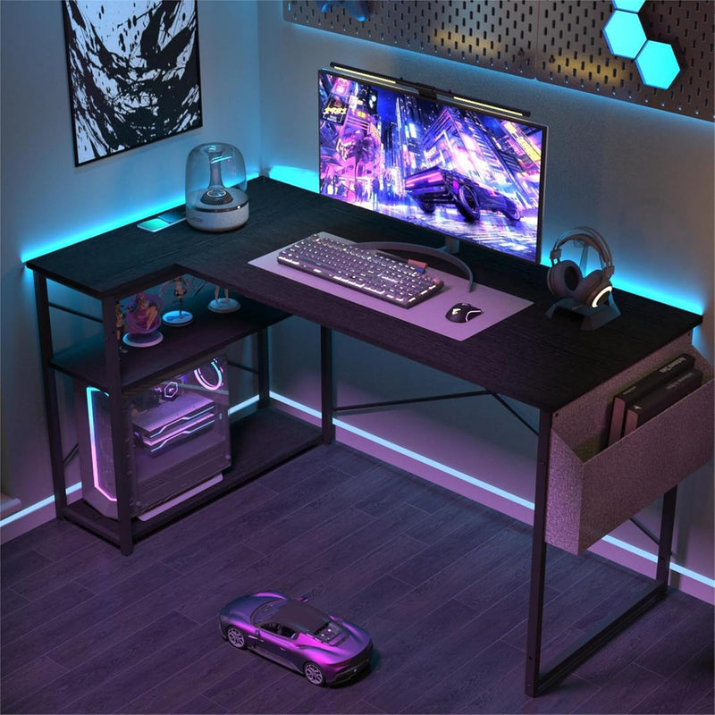 L Shaped Gaming Desk Computer Corner