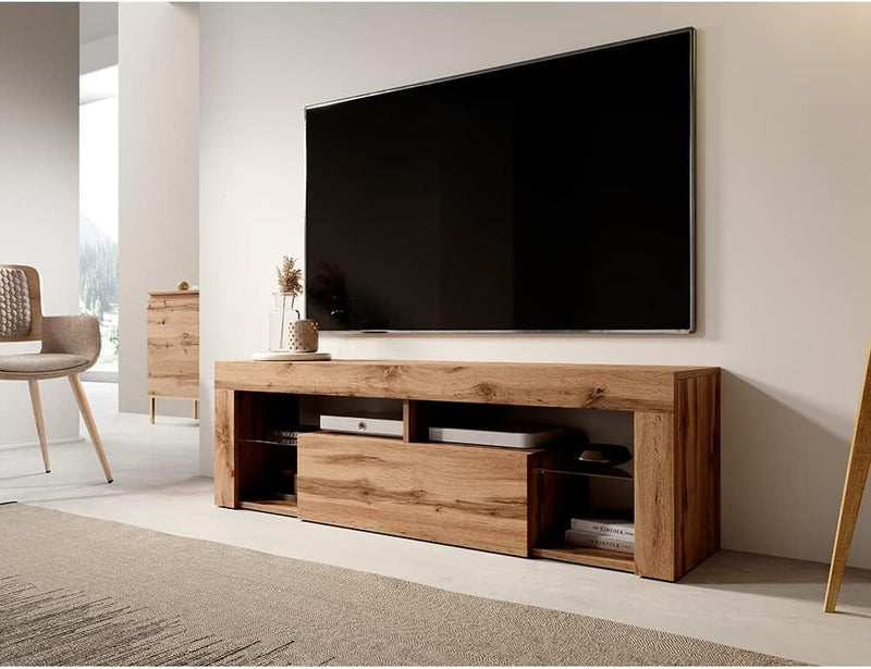 Bianko Modern TV Stand Cabinet 140CM LED