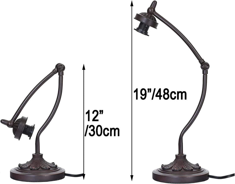 L30688 Tiffany Style Stained Glass Table Lamp Night