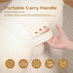 Big Bean Bag Chair for Adults 170"x80" Lounger