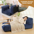 Big Bean Bag Chair for Adults 170"x80" Lounger