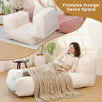 Big Bean Bag Chair for Adults 170"x80" Lounger