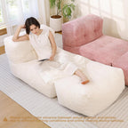 Big Bean Bag Chair for Adults 170"x80" Lounger
