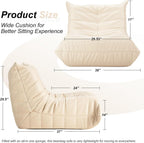 Big Bean Bag Chairs for Adults Fireside Beanbag