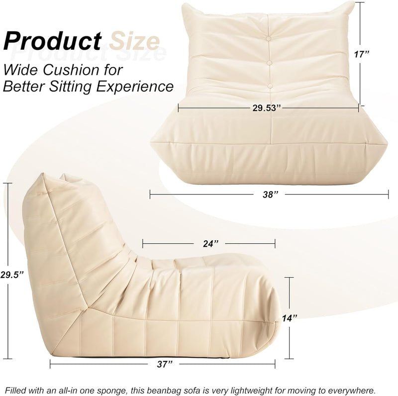 Big Bean Bag Chairs for Adults Fireside Beanbag