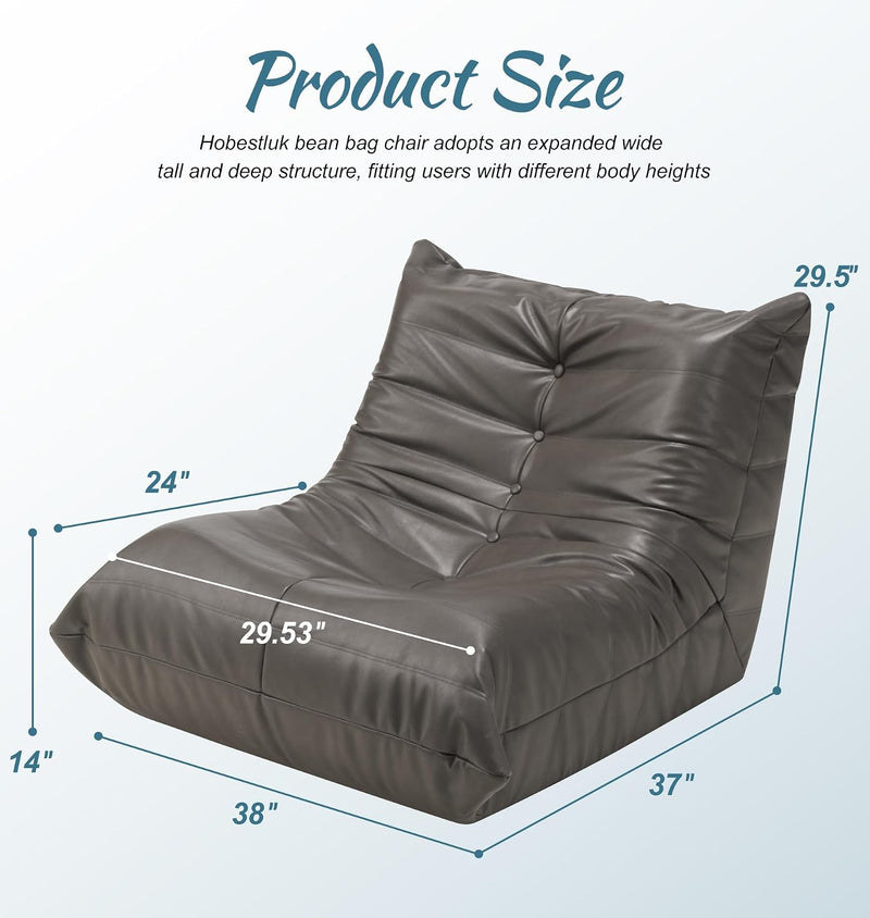 Big Bean Bag Chairs for Adults Fireside Beanbag