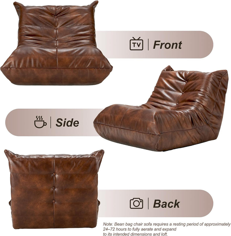 Big Bean Bag Chairs for Adults Fireside Beanbag