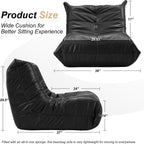Big Bean Bag Chairs for Adults Fireside Beanbag
