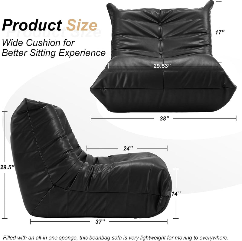 Big Bean Bag Chairs for Adults Fireside Beanbag
