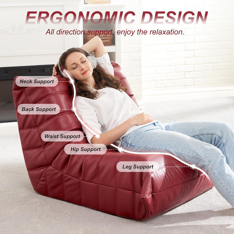 Big Bean Bag Chairs for Adults Fireside Beanbag
