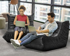 Big Bean Bag Chairs for Adults Fireside Beanbag