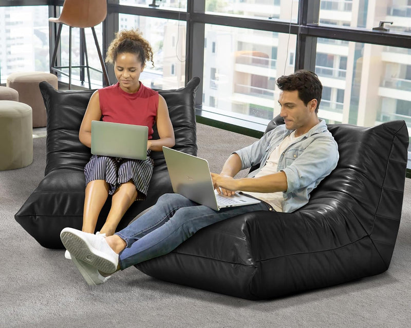 Big Bean Bag Chairs for Adults Fireside Beanbag