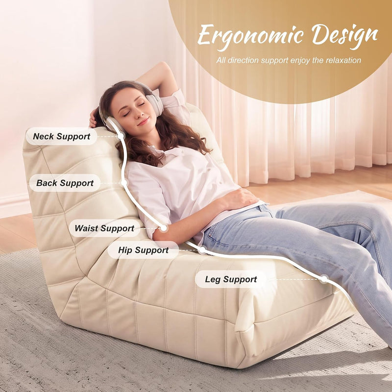Big Bean Bag Chairs for Adults Fireside Beanbag