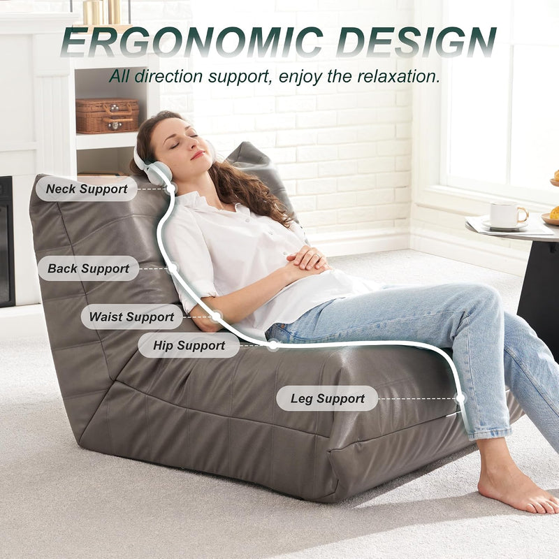 Big Bean Bag Chairs for Adults Fireside Beanbag