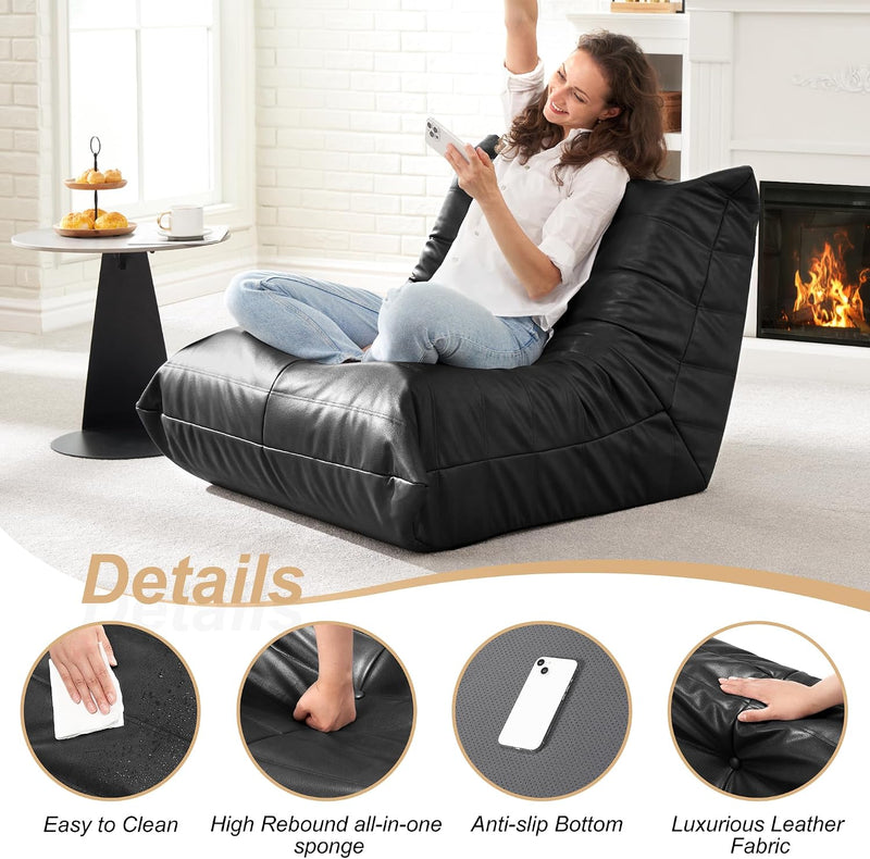 Big Bean Bag Chairs for Adults Fireside Beanbag