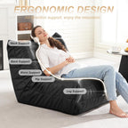 Big Bean Bag Chairs for Adults Fireside Beanbag