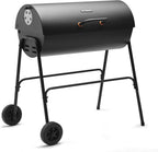 Big Smokey Barrel Bbq Portable Barbecue with Warming