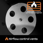 Big Smokey Barrel Bbq Portable Barbecue with Warming