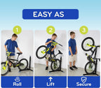 Bike Nook Bicycle Stand Portable and Stationary Space-Saving