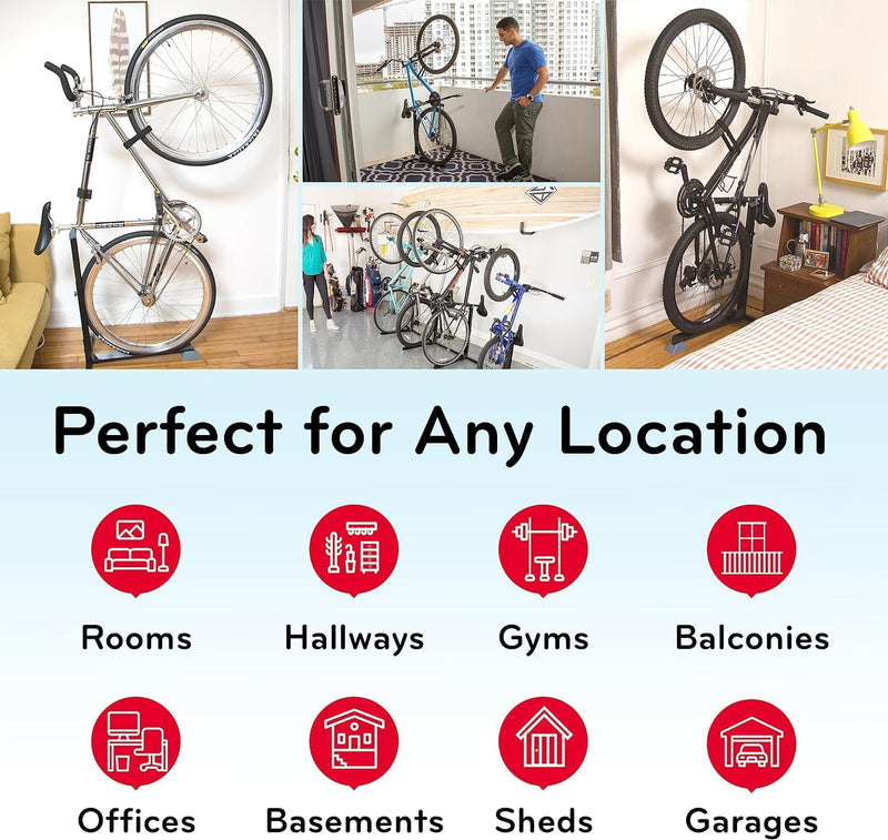 Stand Portable and Stationary Space-Saving Rack with Adjustable