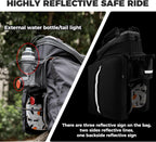 Bike Rack Bag Waterproof 17-35L Bags for Rear