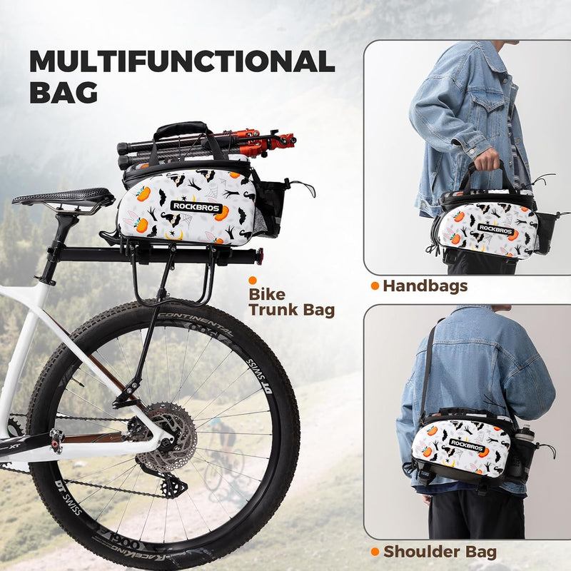 Bike Rack Bag Waterproof 17-35L Bags for Rear