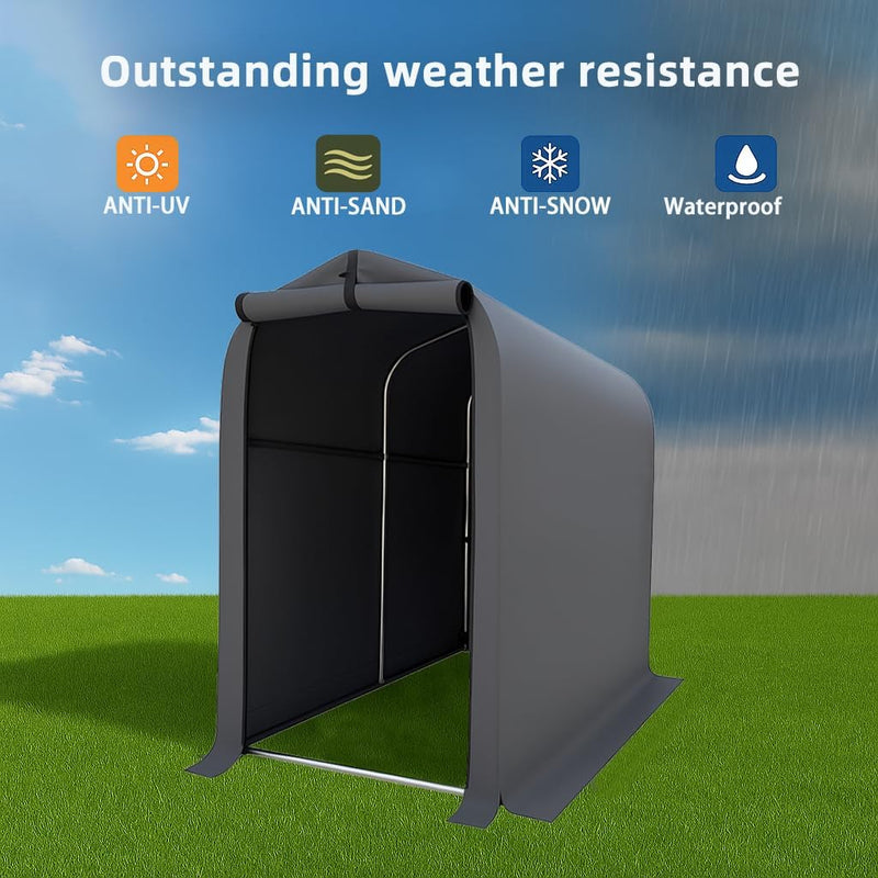 Bike Shed: Outdoor Garden Bicycle Storage Tent
