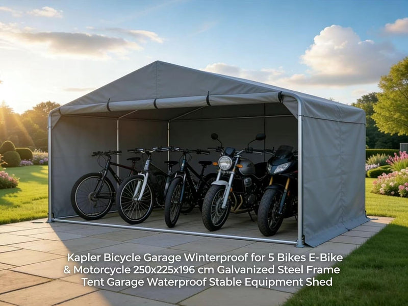 Bike Shed: Outdoor Garden Bicycle Storage Tent