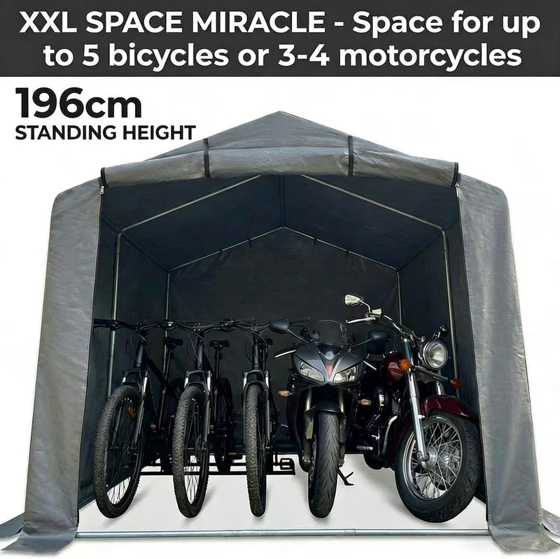 Bike Shed: Outdoor Garden Bicycle Storage Tent