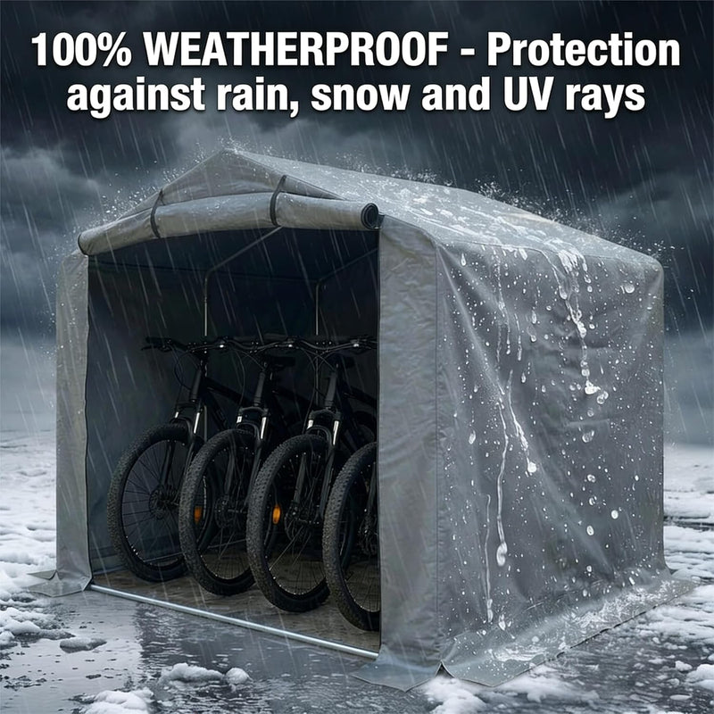 Bike Shed: Outdoor Garden Bicycle Storage Tent