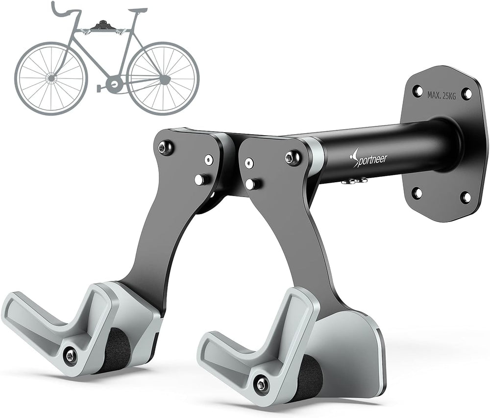 Bike Wall Mounts Aluminum Rack with 5 Levels