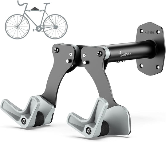 Bike Wall Mounts Aluminum Rack with 5 Levels