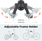 Bike Wall Mounts Aluminum Rack with 5 Levels