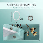 Bird Floral Shower Curtain 180CM X Mould Proof