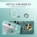 Bird Floral Shower Curtain 180CM X Mould Proof