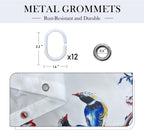 Bird Floral Shower Curtain 180CM X Mould Proof