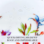 Bird Floral Shower Curtain 180CM X Mould Proof