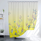 Bird Floral Shower Curtain 180CM X Mould Proof
