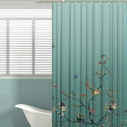Bird Floral Shower Curtain 180CM X Mould Proof